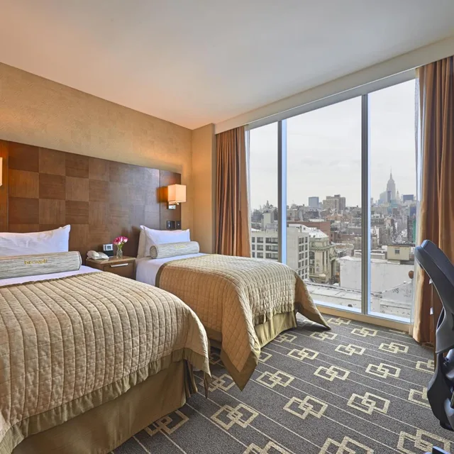 غرفة سوبيريور بسريرين منفصلين في طابق مرتفع، Wyndham Garden Chinatown Hotel 3/5