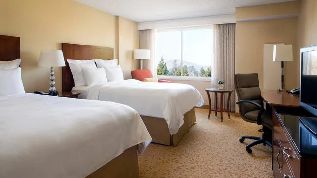 غرفة بسريرين مزدوجين، Marriott San Ramon 1/3