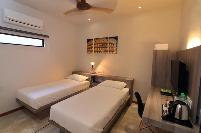 غرفة قياسية بسريرين منفصلين، Laman Sentosa Boutique Residence 1/1