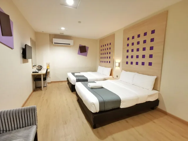 غرفة ديلوكس عائلية بسريرين منفصلين، 360Xpress City Center 1/2