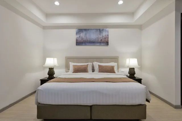 غرفة تنفيذية بسرير مزدوج بغرفة نوم واحدة، Aspira Residence Ruamrudee 3/9