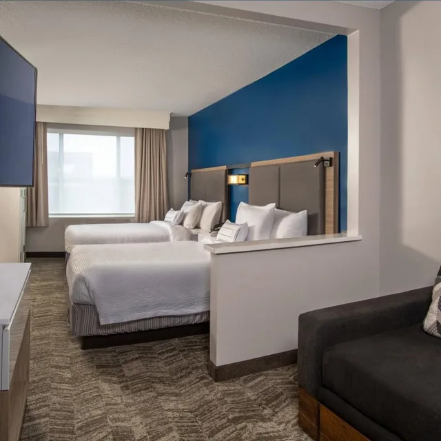 جناح بسريرين مزدوجين بحوض استحمام لذوي الإعاقة، Springhill Suites Herndon Reston 1/8