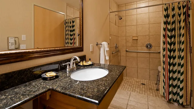 غرفة قياسية بسرير كينج بمطبخ، Best Western Plus Kentwood Lodge 8/9