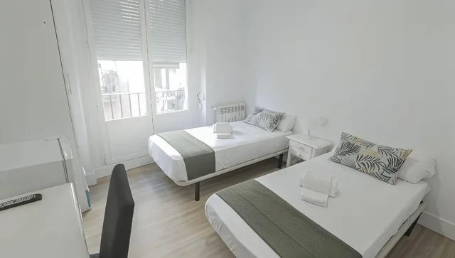 غرفة بسرير مزدوج أو سريرين منفصلين، Hostal La Estrella 1/2