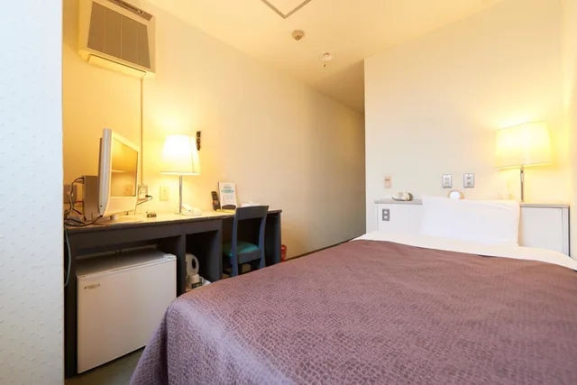 غرفة بسرير نصف مزدوج في الملحق للمدخنين، Hotel Select Inn Nishinasuno Ekimae 1/4