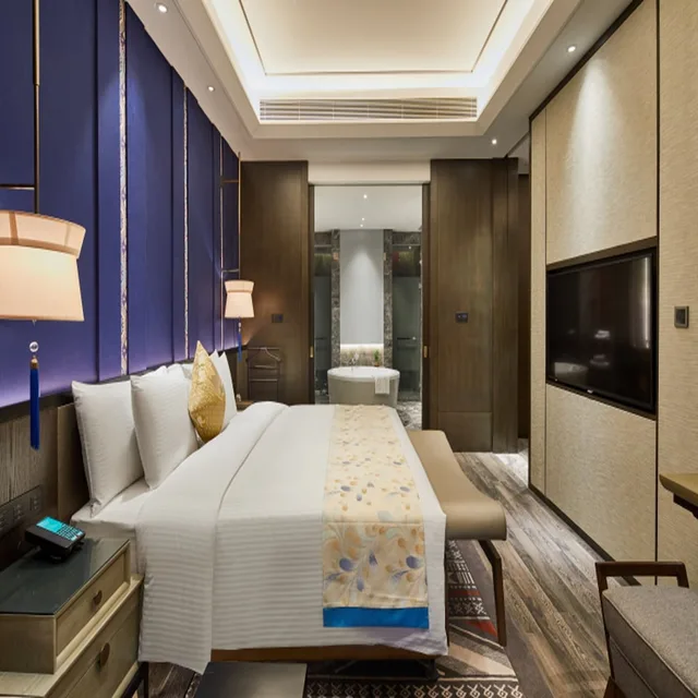 جناح تنفيذي بسرير كينج، Wanda Realm Resort Nanning 1/4