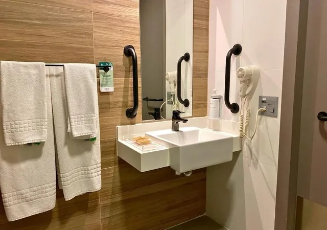 Luxury, Queen Bed, Accessible, Quality Hotel Paulista - Sao Paulo 5/6