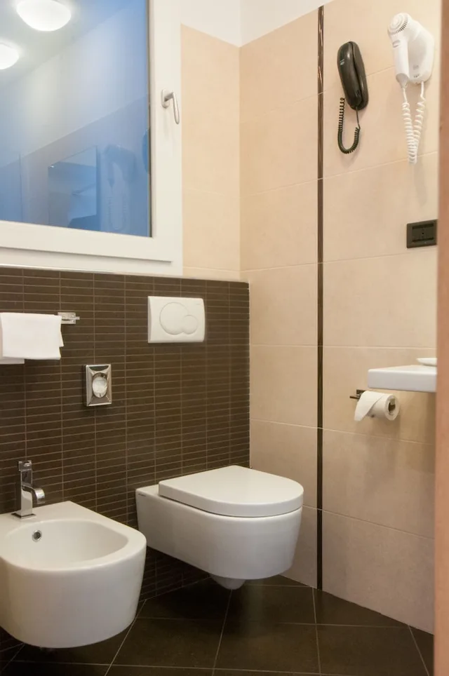 Room, French Bed, with View، Touring Hotel Bologna 7/8