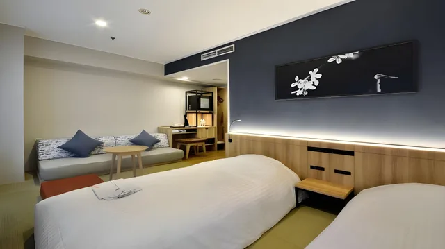 غرفة يابانية غربية بسرير فردي، Premier Hotel Cabin Shinjuku 1/1