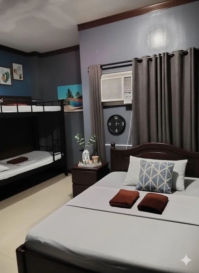 غرفة رباعية بأسرّة بطابقين، Mactan District Budgetel - Lapu Lapu Cebu 3/4