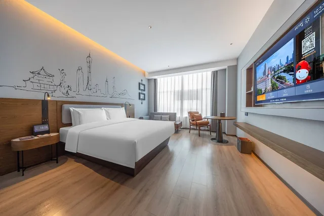غرفة سوبيريور مفردة بسرير كينج، UrCove by HYATT Guangzhou Huadu Baiyun International Airport 3/5