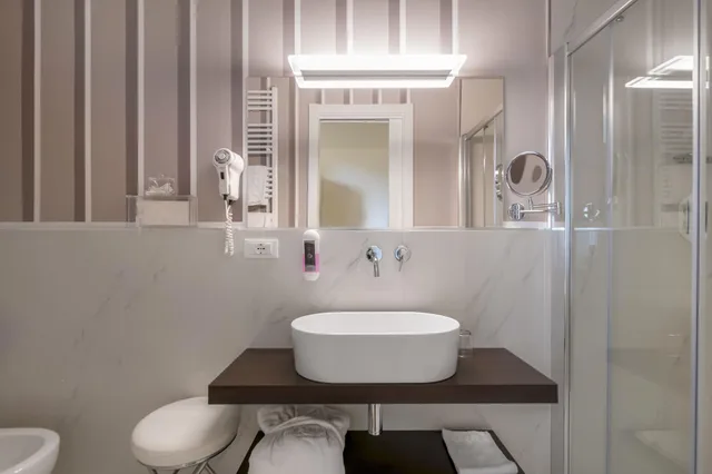 غرفة مفردة، Grand Hotel Tettuccio 3/8