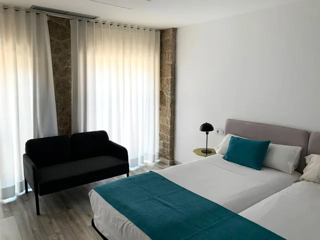 غرفة اقتصادية بسرير مزدوج، Pombal Rooms Santiago 6/10