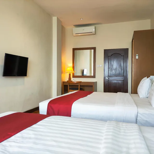 شقة ديلوكس بـ3 غرف نوم، Seminyak Square Hotel 9/10