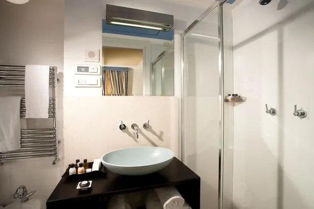 غرفة كلاسيكية مزدوجة بإطلالة على الحديقة، Grand Hotel Angiolieri 4/4