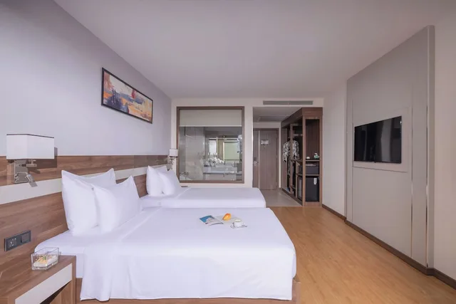 غرفة سوبيريور بسريرين منفصلين بإطلالة على المدينة، Panama Nha Trang Hotel 4/10