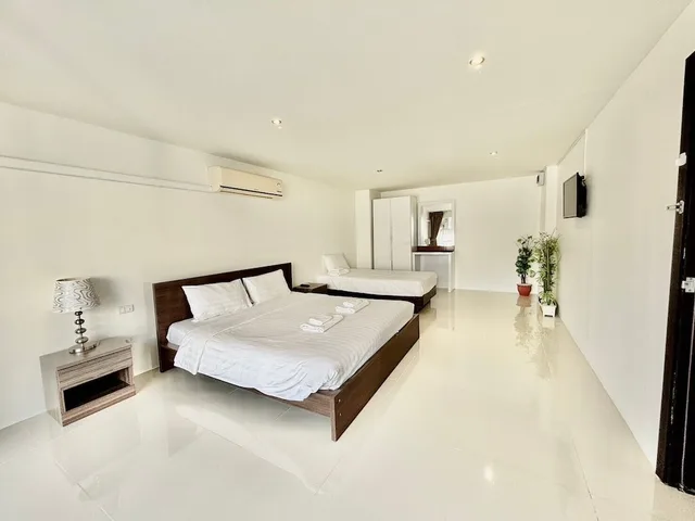 غرفة عائلية بسريرين كينج بإطلالة على البحر بغرفتي نوم بمطبخ، Oceanview Treasure Hotel & Residence 4/10