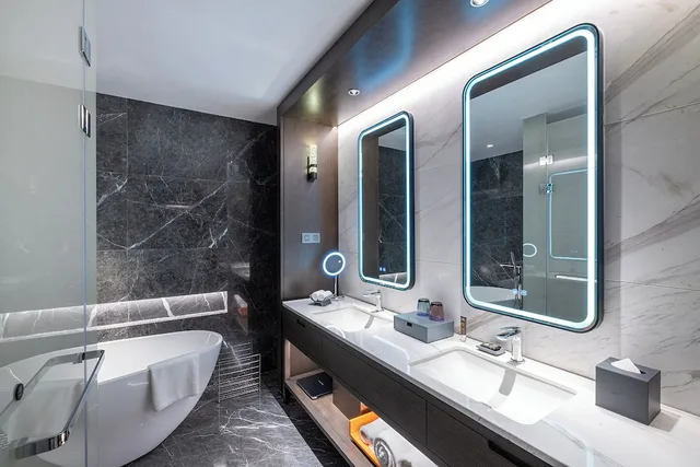 غرفة ديلوكس بسريرين منفصلين، Novotel Xian Xixian 6/9
