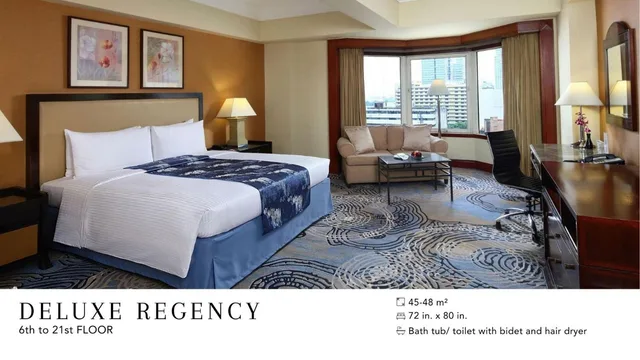 Deluxe Regency Non-smoking.، Diamond Hotel Philippines 2/5