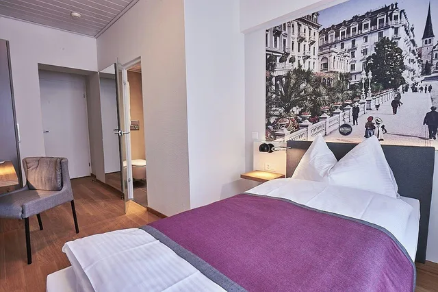 غرفة كلاسيكية مفردة، Hotel Central Luzern 2/14