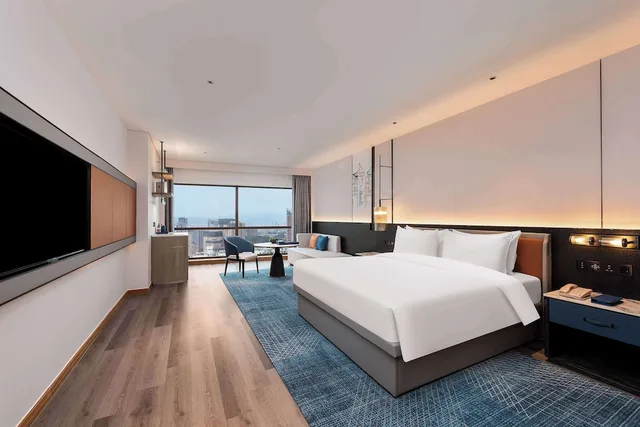 غرفة تنفيذية بسرير كينج للمدخنين، Wyndham Putian Downtown 1/4