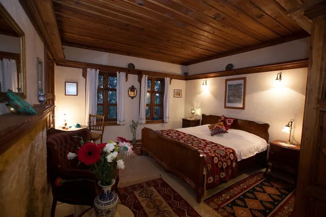 غرفة سوبيريور بسرير كينج بإطلالة على البحر، Hoyran Wedre Country Houses 2/2