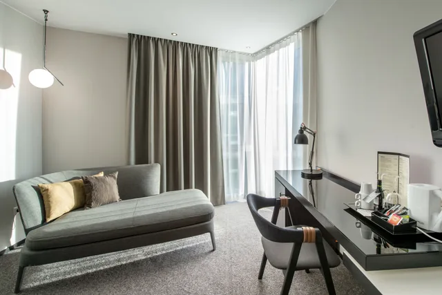 غرفة عائلية بفراش فوتون وسرير كينج وسرير فردي، Clarion Hotel Stockholm 5/8