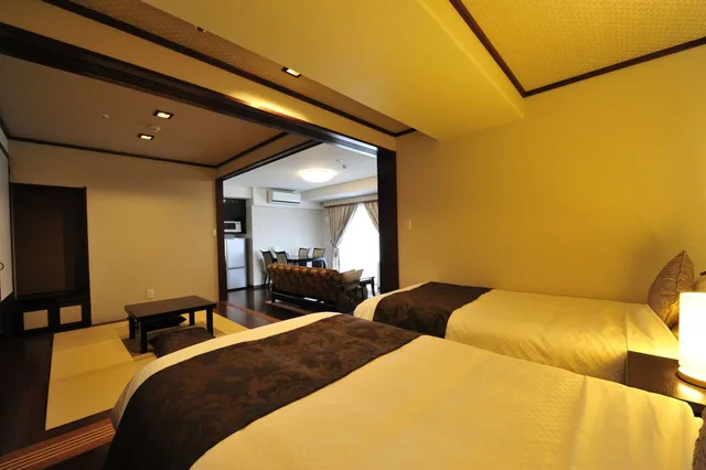غرفة قياسية بسريرين منفصلين، Hotel Global View Hakodate 4/5