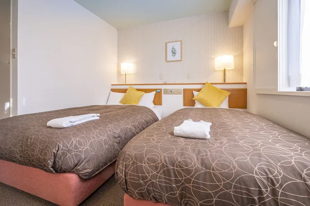 غرفة أساسية بسريرين منفصلين، Nishitetsu Inn Tenjin 2/5