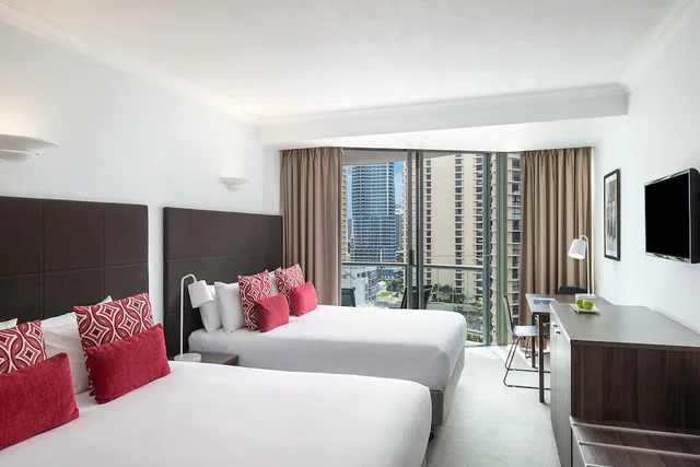 غرفة ديلوكس بسريرين منفصلين، Mantra Legends Surfers Paradise 3/8