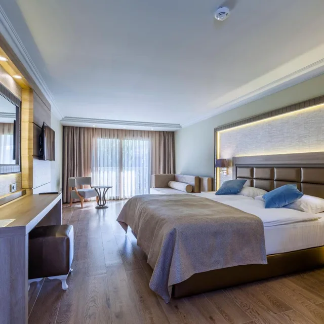 Room, Double or Twin Bed, Land View، Samara Hotel Bodrum Ultra All Inclusive 5/10