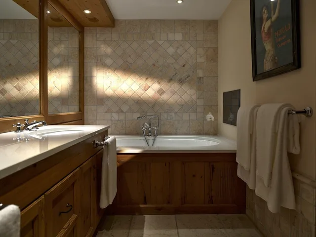 Rock, Suite, 2 King Beds، Le Crans Hotel & Spa 3/3