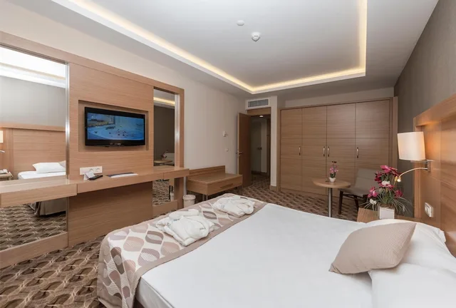 غرفة قياسية بثلاثة أسرّة بإطلالة على الحديقة، Belconti Resort Hotel 7/10
