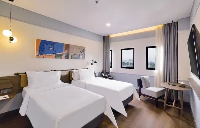 غرفة ديلوكس بسريرين منفصلين، ARTOTEL Hub Simpang Temu 2/5