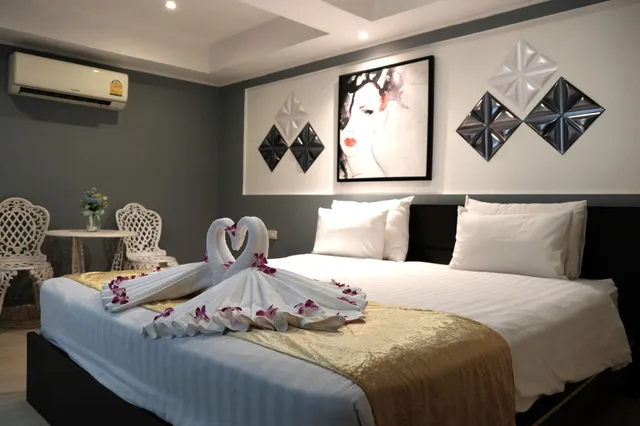 غرفة قياسية بسرير مزدوج، The Beach Front Resort Pattaya 4/8