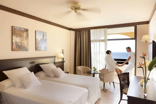 غرفة ديلوكس بإطلالة على البحر مفردة بسرير مزدوج، Occidental Jandía Royal Level - Adults only 1/3