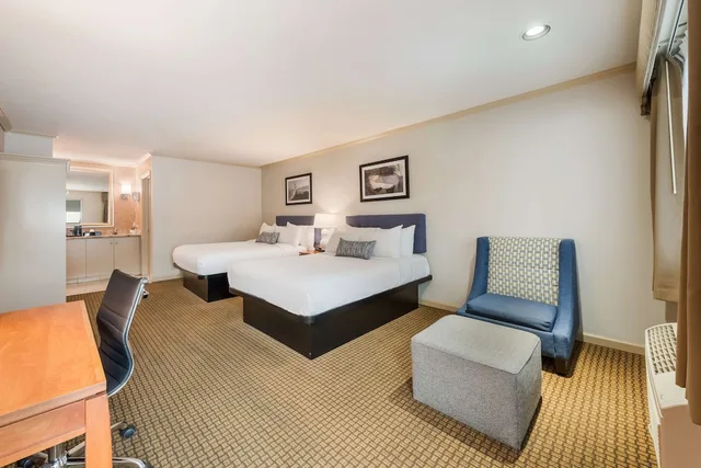 غرفة قياسية بسريرين كوين، Surestay Plus Hotel By Best Western Mountain View 5/7