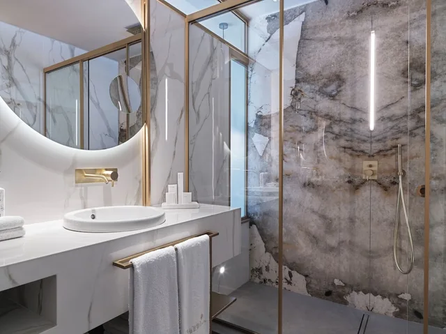 غرفة ديلوكس بسريرين منفصلين بشرفة، The Chania Hotel 4/5
