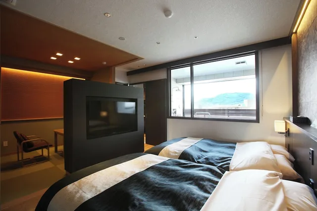 Japanese Western, Standard, Twin Beds, Outdoor Bath، Hanayagi no Sho Keizan 2/2