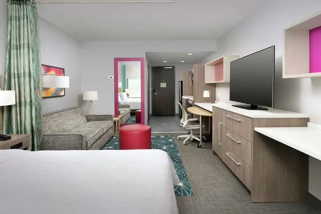 جناح استوديو بسرير كينج، Home2 Suites By Hilton Nashville Downtown Convention Center 1/4
