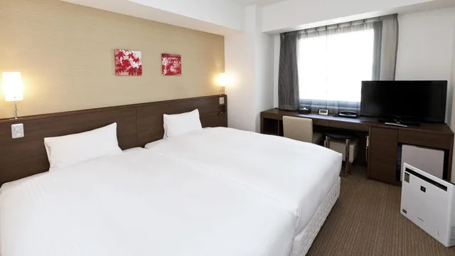 غرفة قياسية بسريرين منفصلين للمدخنين، Sotetsu Fresa Inn Chiba Kashiwa 2/3