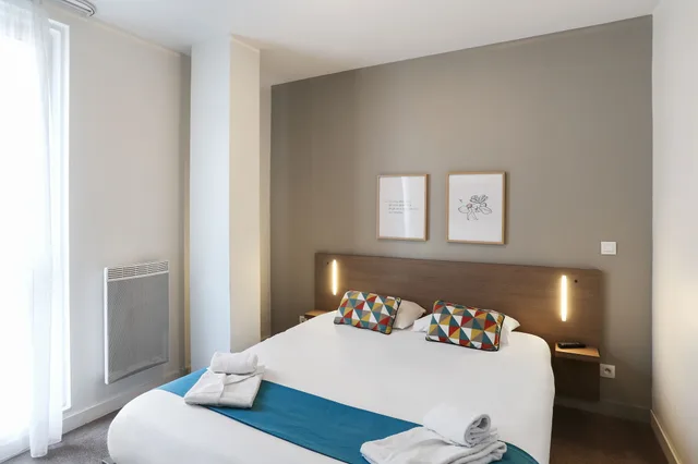 شقة بسرير مزدوج مع أريكة، Appart City Confort Le Mans Center 2/4