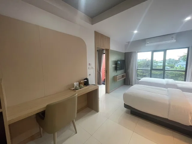 غرفة ديلوكس بسريرين منفصلين، Bangkok Mystay Hotel Rangsit 5/10