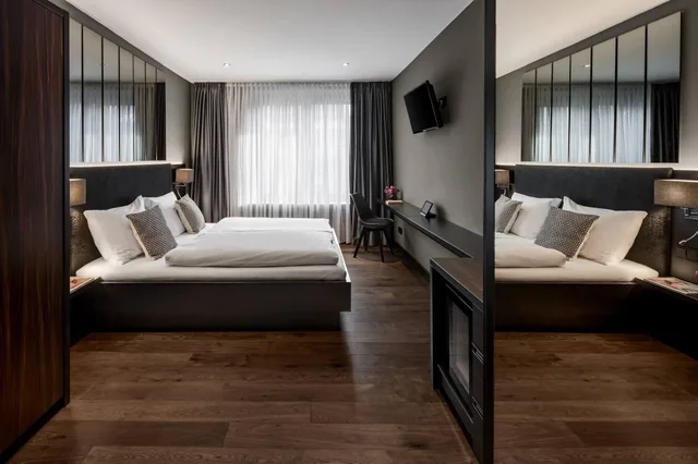 غرفة مزدوجة قياسية، Hotel AMANO Dusseldorf 3/7