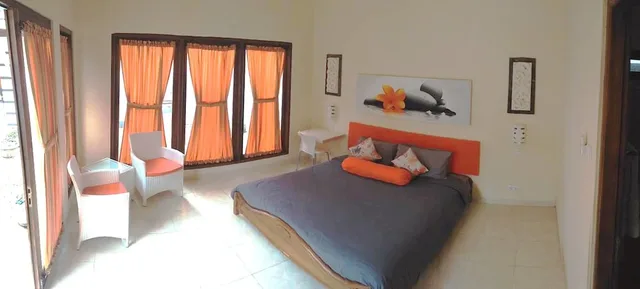 غرفة سوبيريور بسرير كوين، Villa Agung Beach Inn 2/4