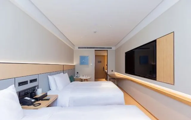 غرفة قياسية بسريرين منفصلين، Jinjiang Inn Shanghai Hailun Rd 1/4