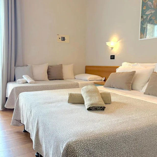 غرفة ثلاثية بشرفة، Hotel President Cattolica 3/10
