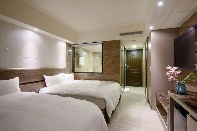 Room, Quadruple, 2 Double Beds, Lake View, Shui Sha Lian Hotel 2/4