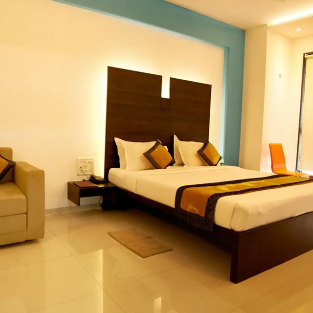 غرفة ديلوكس بسرير كينج، Hotel Golden View 6/10