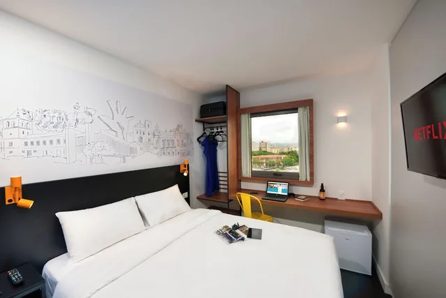 غرفة قياسية بسرير مزدوج، B&B Hotels Sao Paulo Luz 2/8